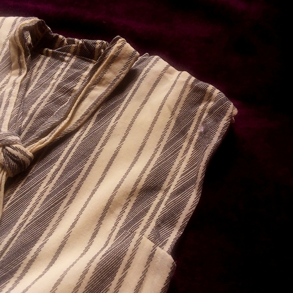 Vintage Pauline Trigere 10 Vertical Striped Dress - Picture 3 of 13